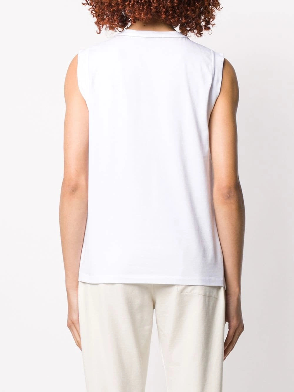 Brunello Cucinelli Women Cotton Jersey  Tank Top BRUNELLO CUCINELLI