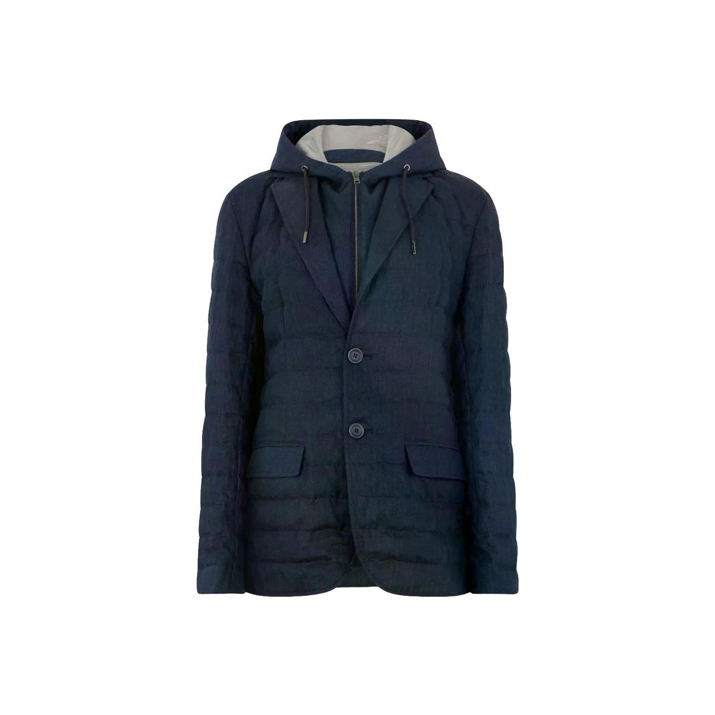Herno Linen Quilted Jacket Men HERNO