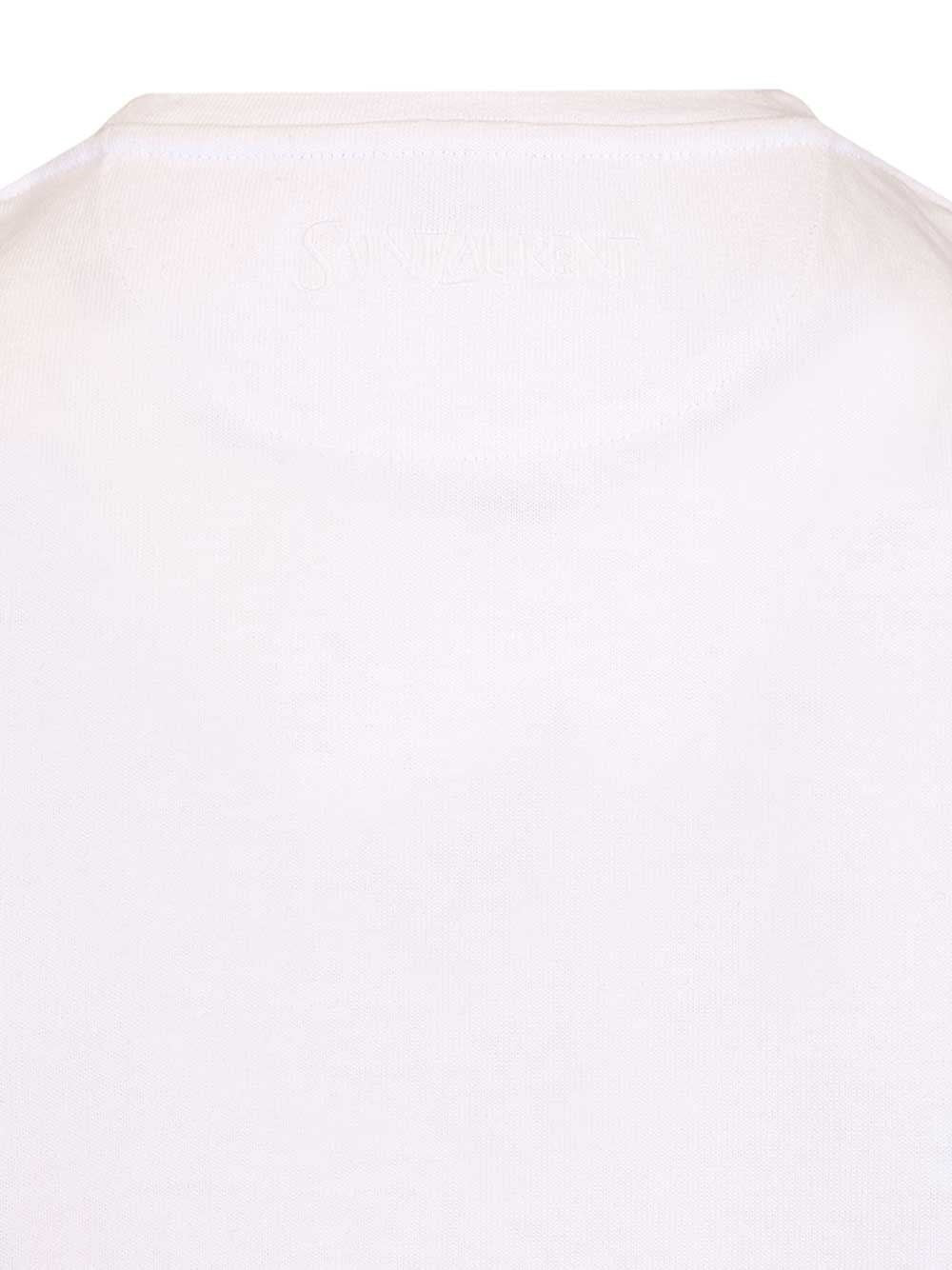 Saint Laurent Men Crew Neck T-Shirt SAINT LAURENT