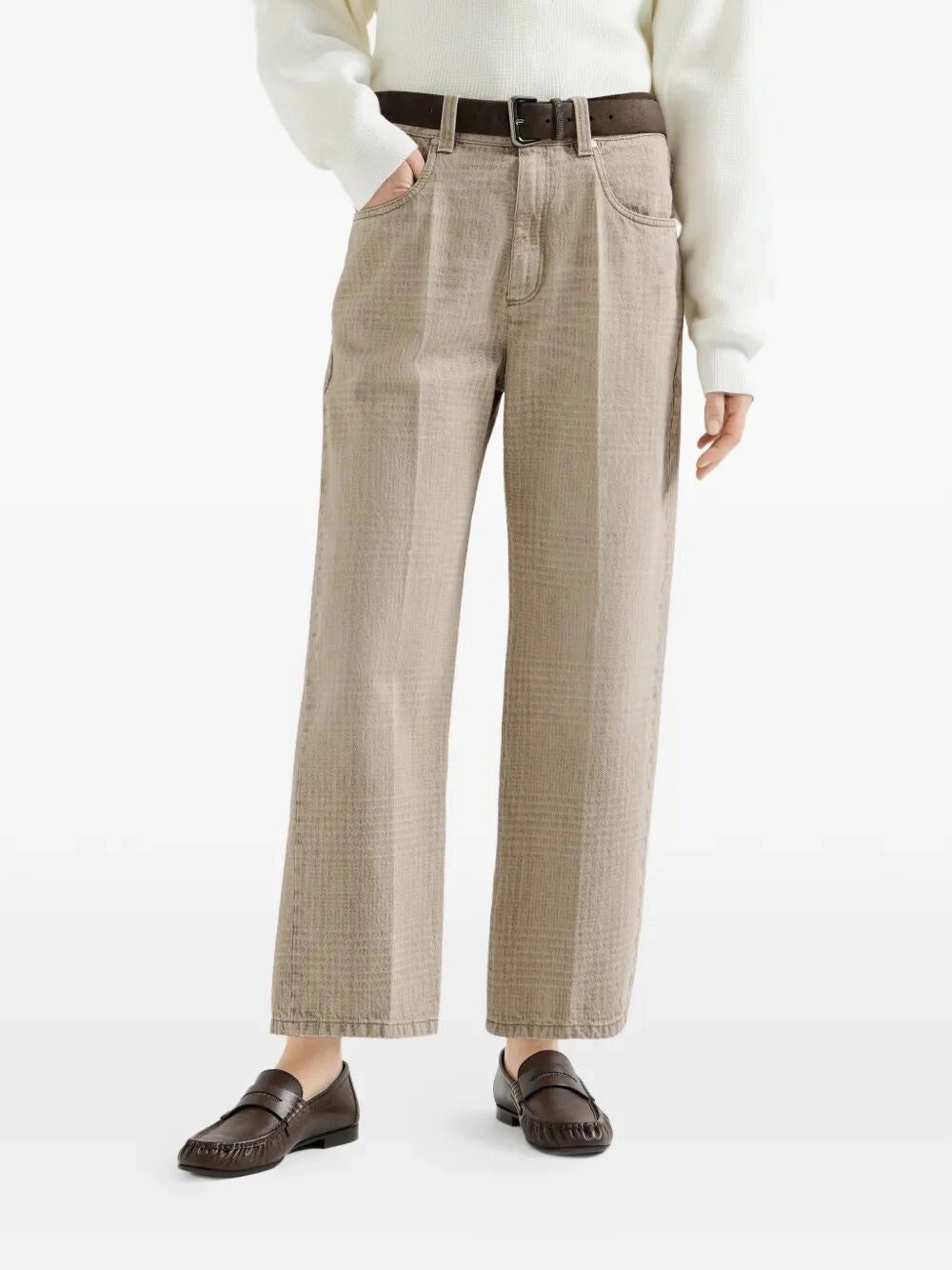 Brunello Cucinelli Women Denim Pants BRUNELLO CUCINELLI