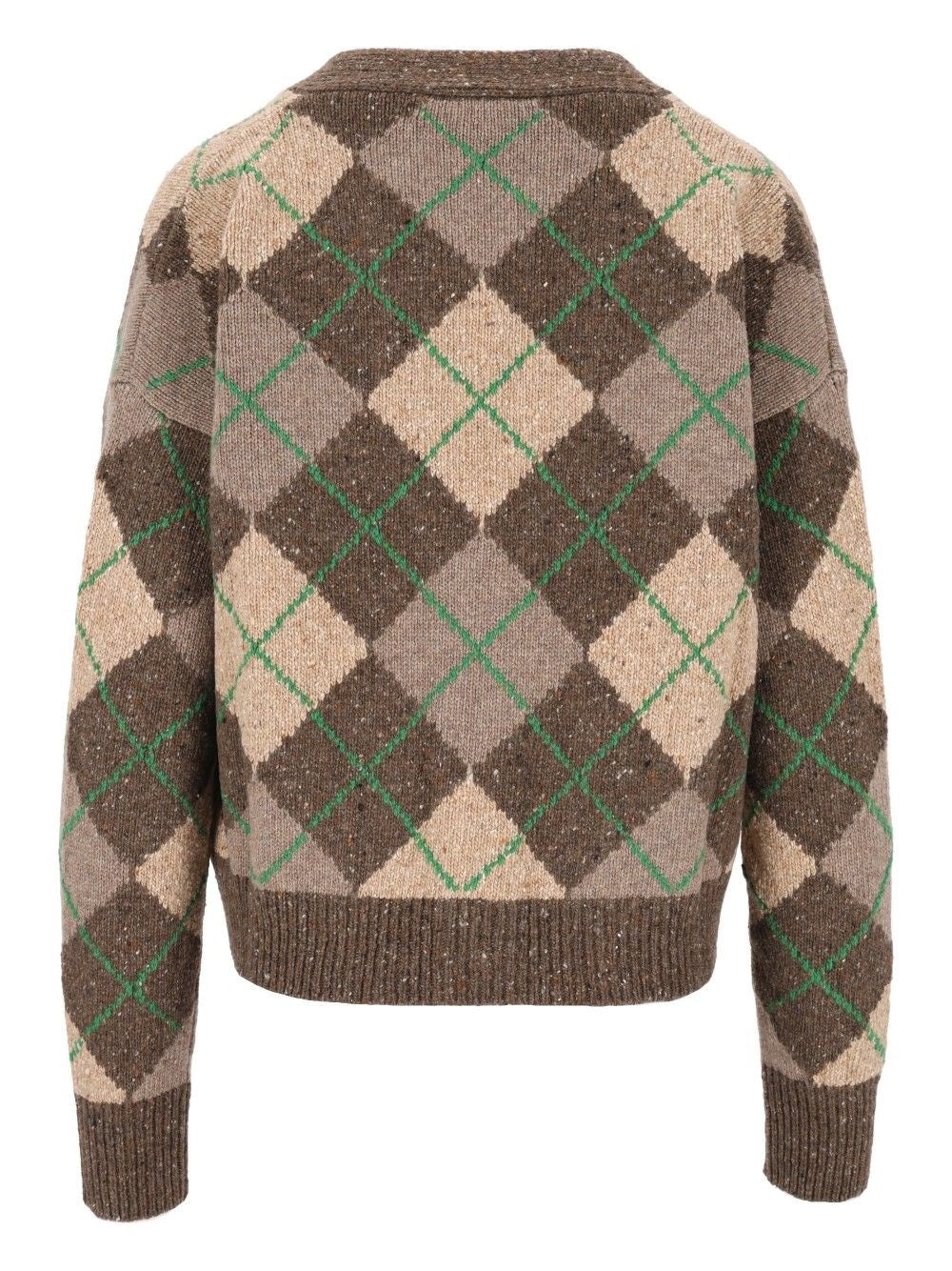 Weekend Max Mara Women "Argyle" Cardigan WEEKEND MAX MARA