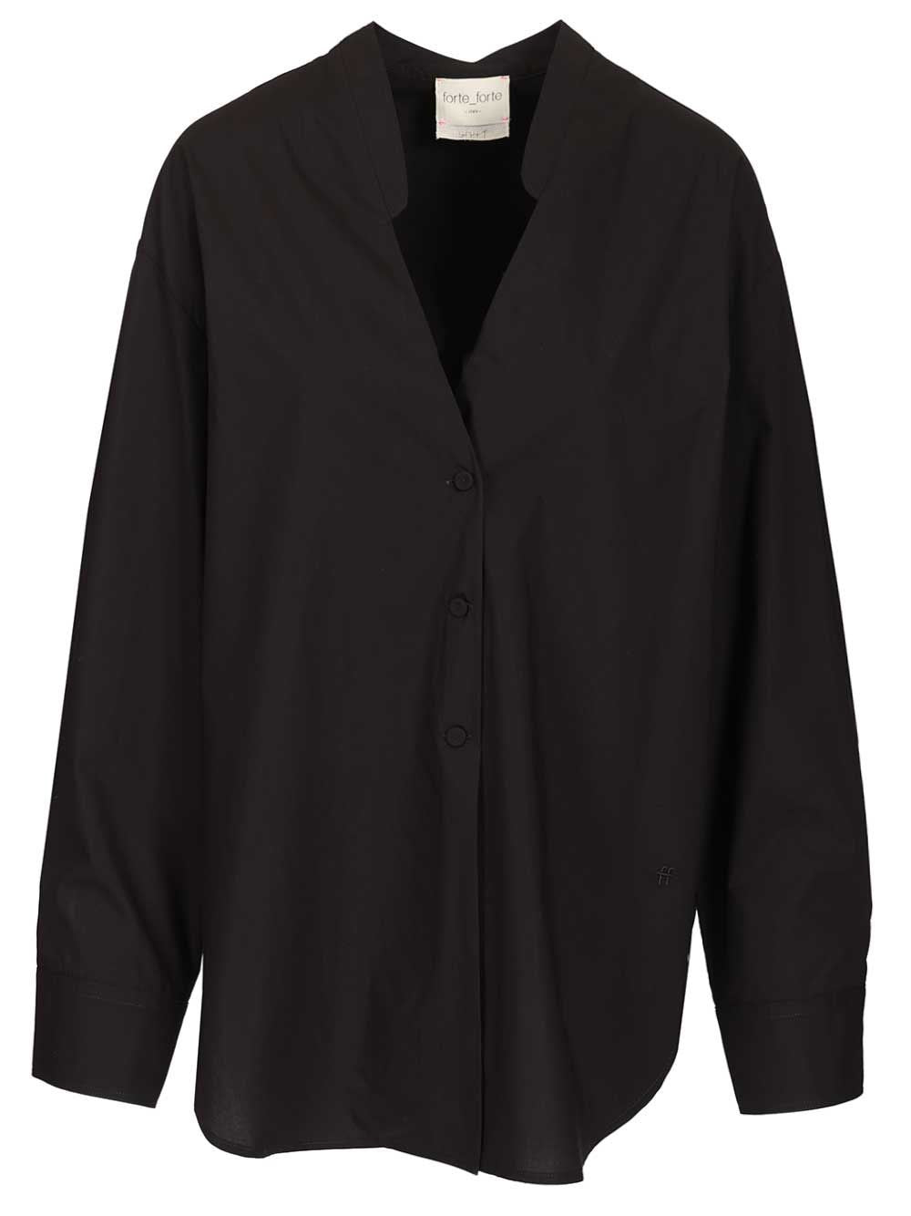 Forte_Forte Women Men's Shirt With Embroidery FORTE FORTE