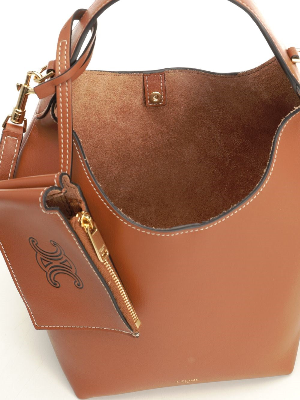 Celine Women Small Leather Hobo CELINE