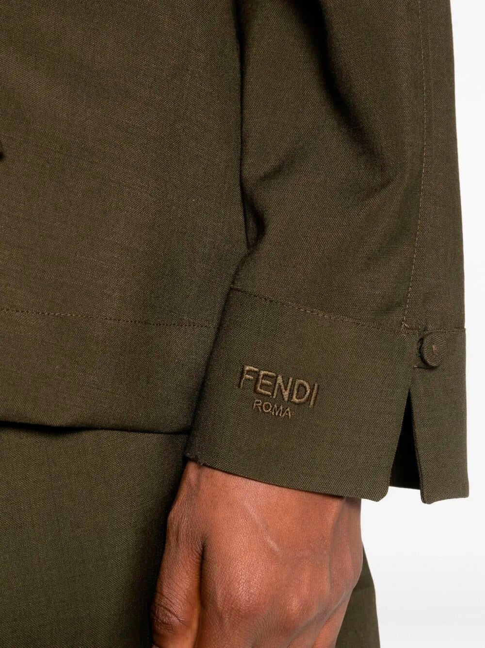 Fendi Women Wool Mohair Shirt FENDI