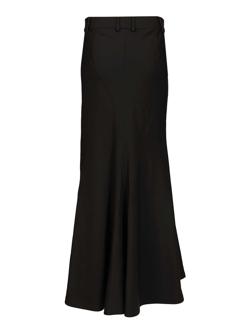 Balenciaga Women Godet Maxi Skirt BALENCIAGA