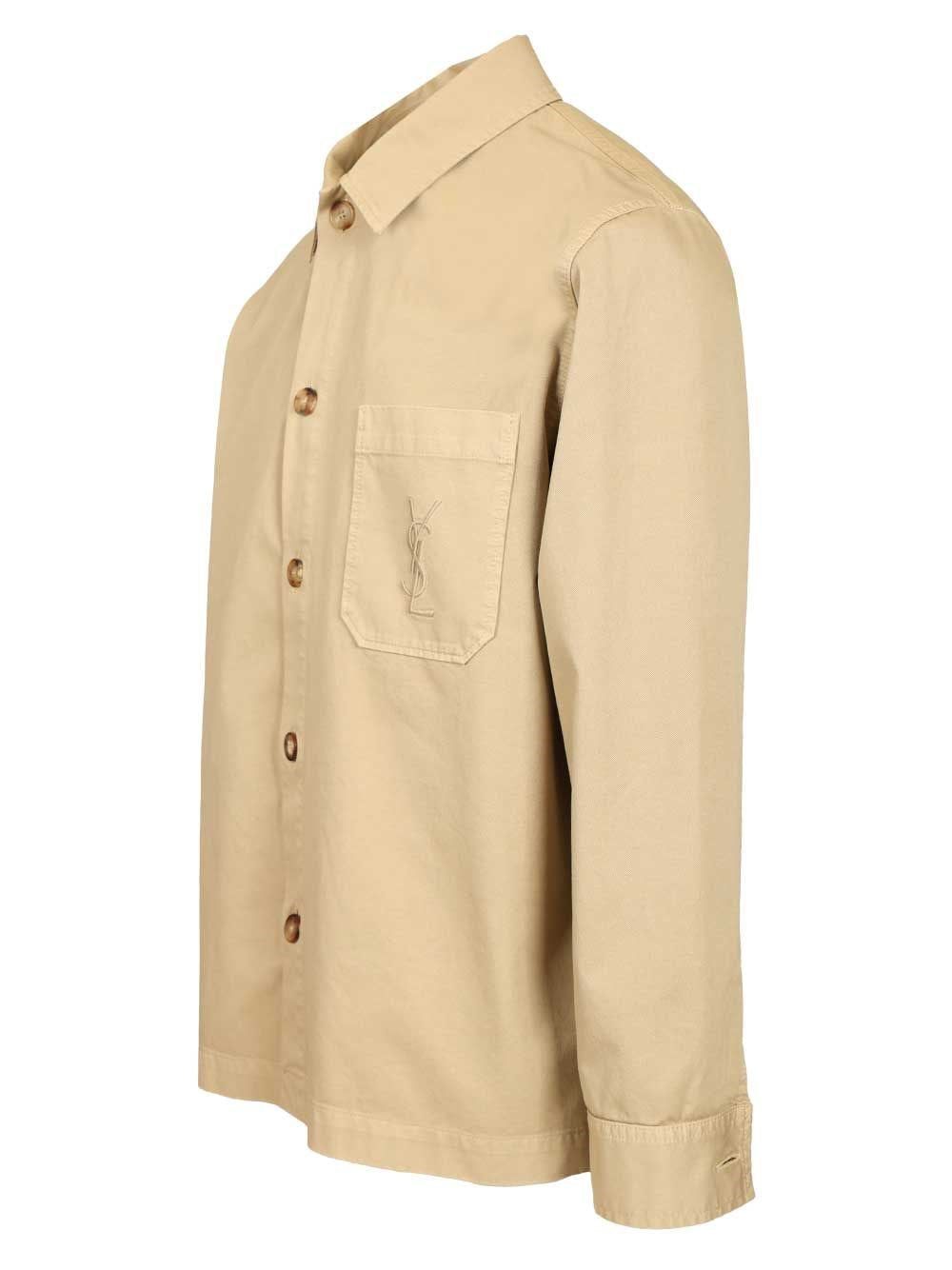 Saint Laurent Men "Cassandre" Overshirt SAINT LAURENT