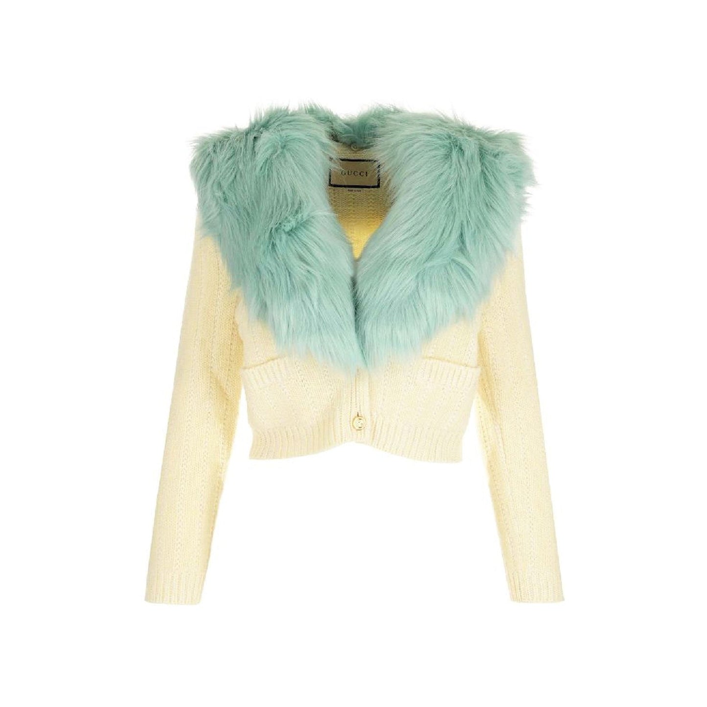 Gucci Wool And Cashmere Cardigan Women GUCCI