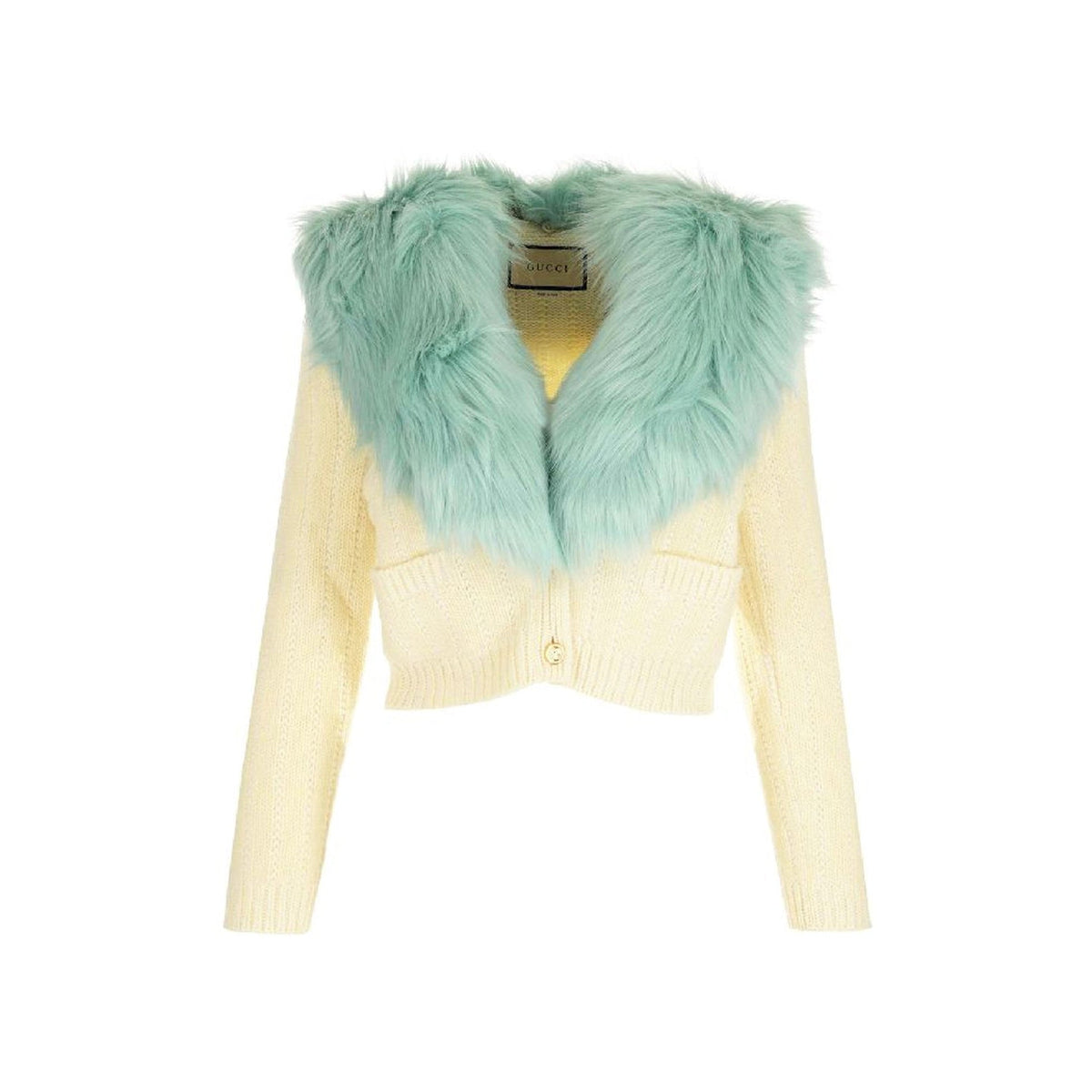 Gucci Wool And Cashmere Cardigan Women GUCCI