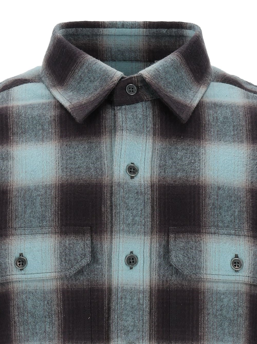 Tom Ford Men Cotton Flannel Plaid Shirt TOM FORD
