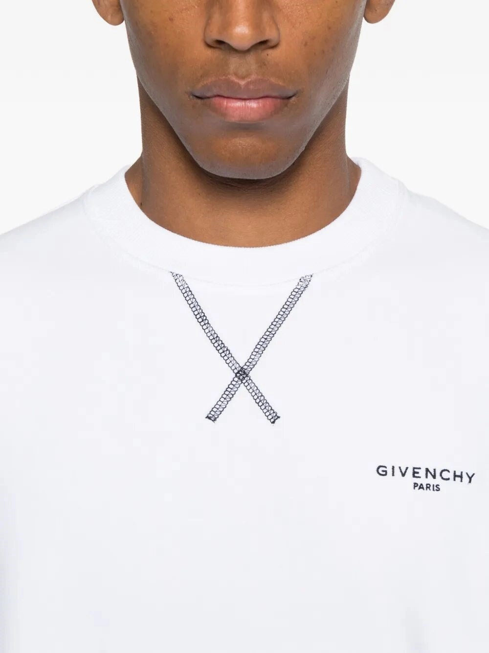 Givenchy Men `Couture` Seam Crew-Neck Sweatshirt GIVENCHY