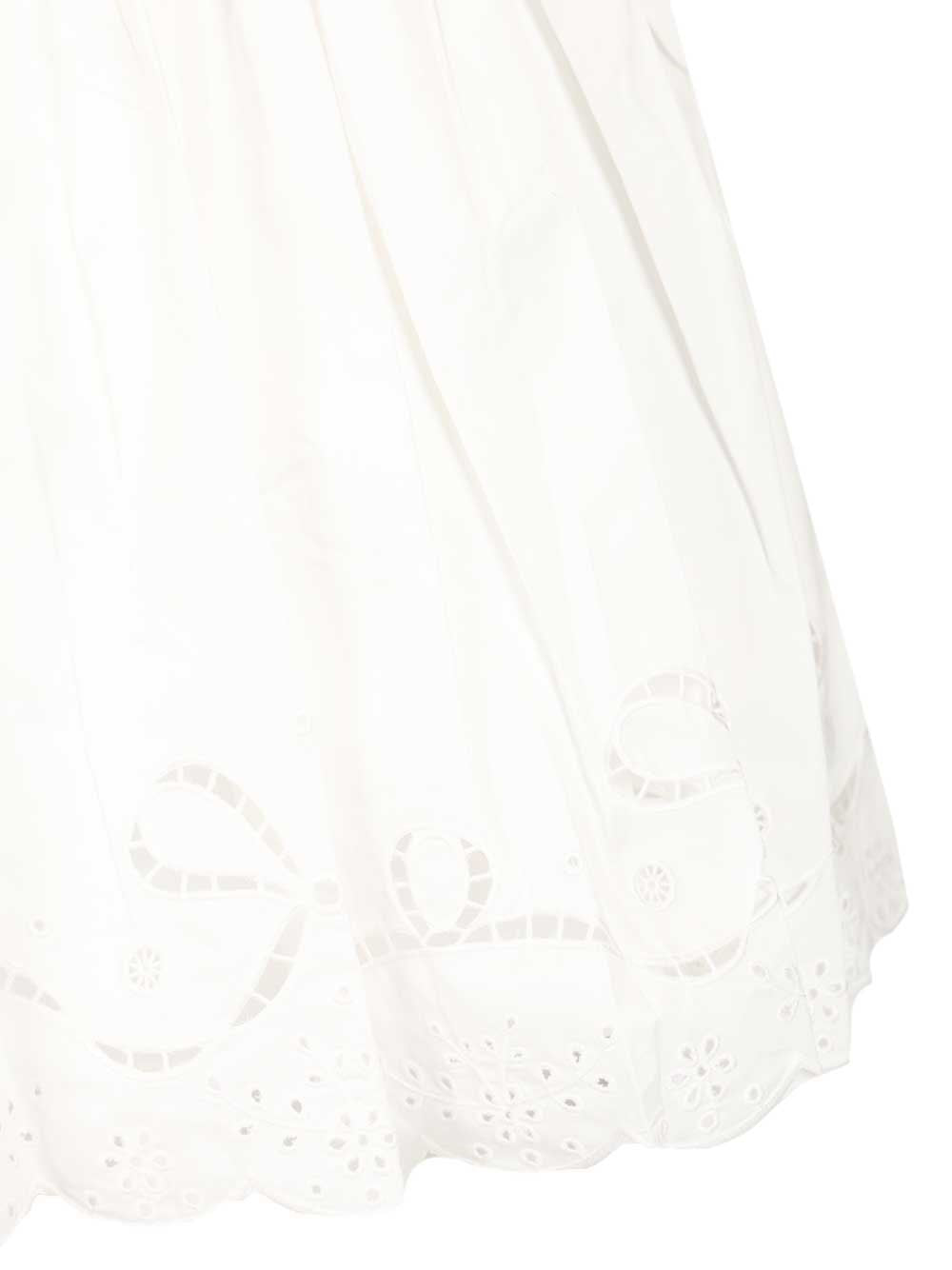 Self-Portrait Women White Mini Dress SELF-PORTRAIT