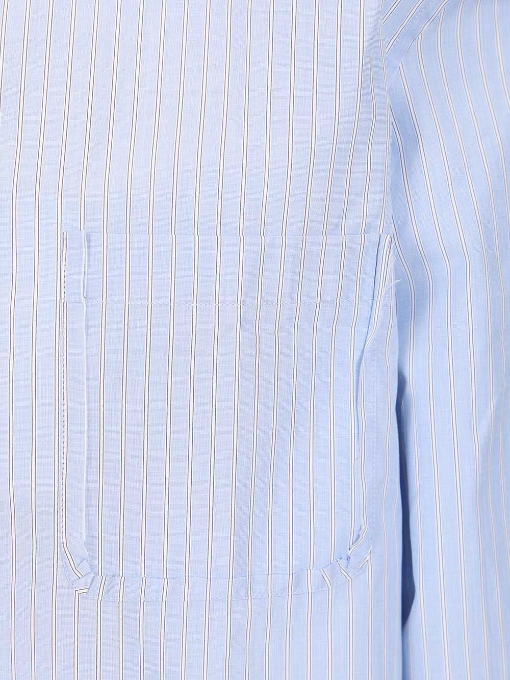 Maison Margiela Men Tailored Striped Cotton Shirt MAISON MARGIELA