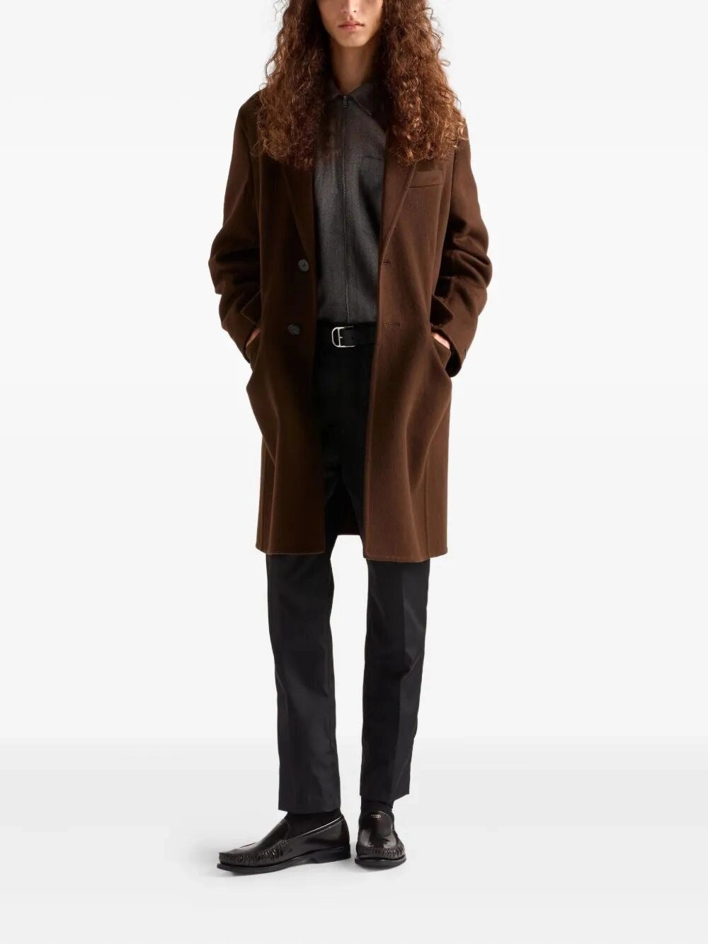 Prada Men Wool Shirt Jacket PRADA
