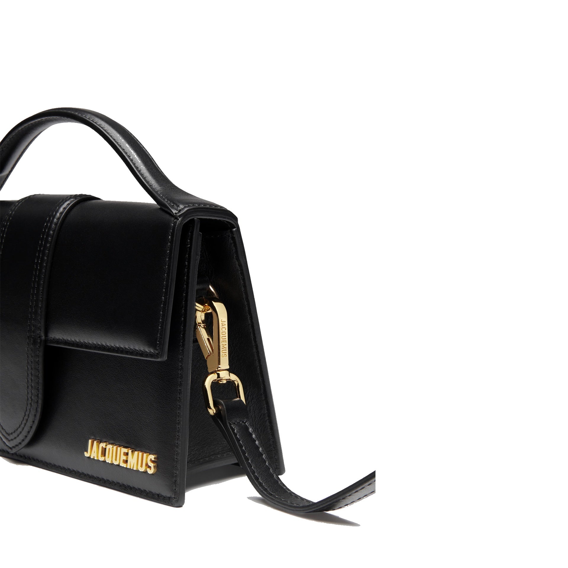 Jacquemus Le Grand Bambino Bag - Gold Logo Women JACQUEMUS