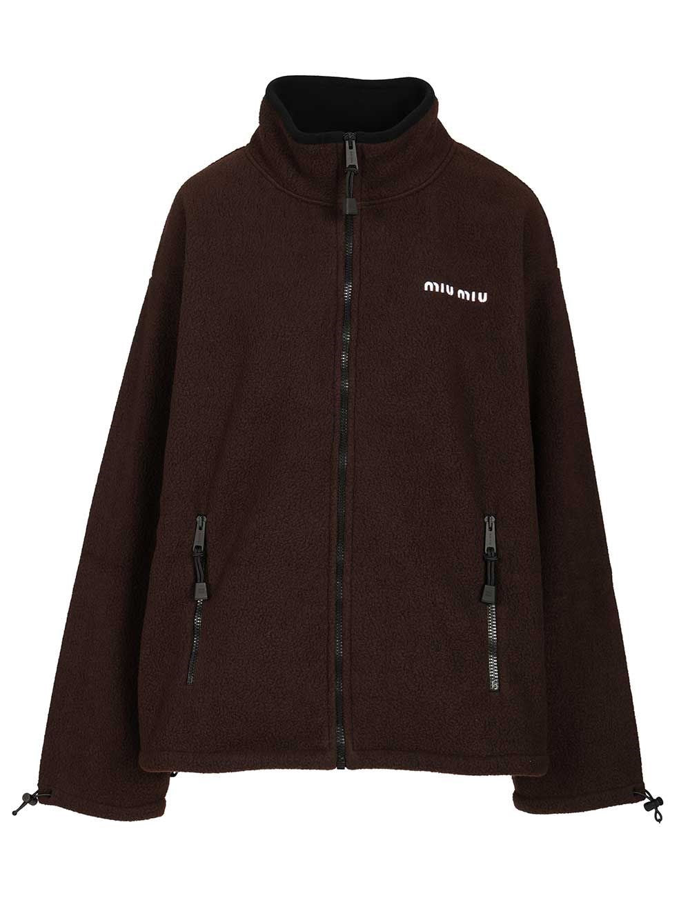 Miu Miu Women Zip Up Pile