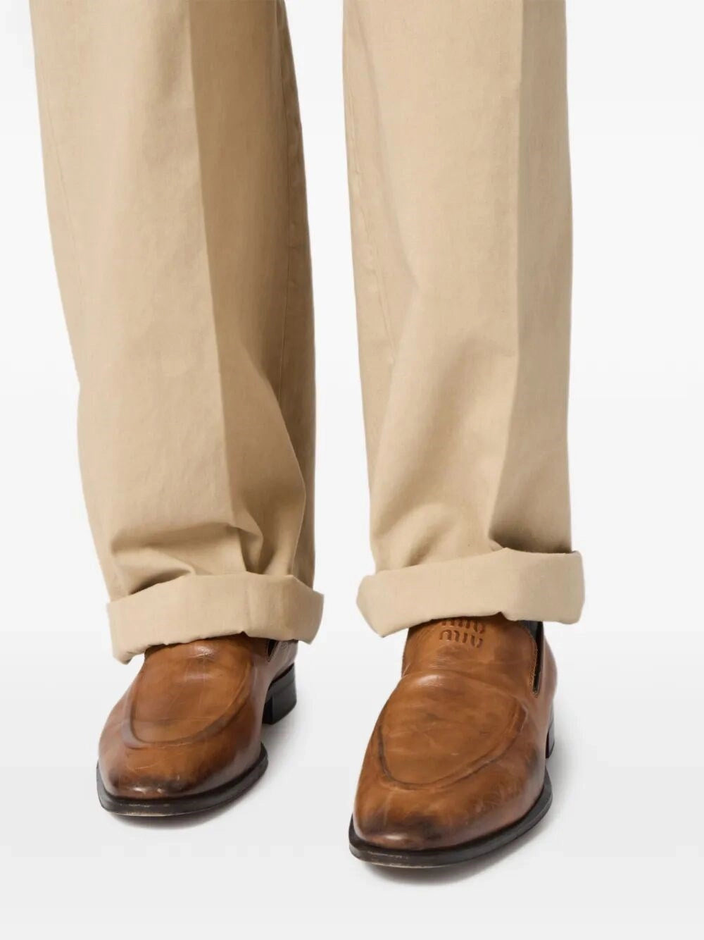 Miu Miu Women Gabardine Pants MIU MIU