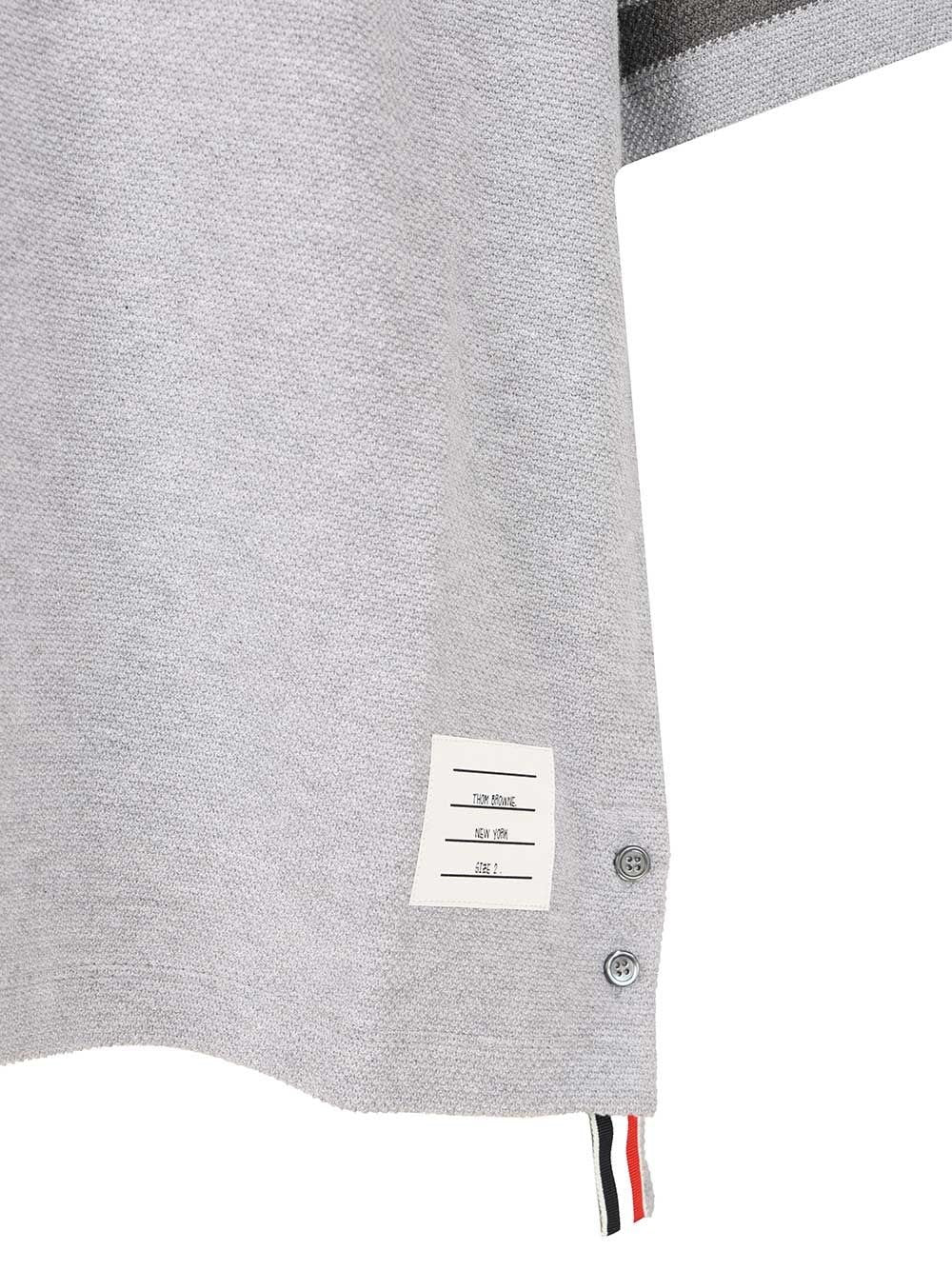 Thom Browne Men Short-Sleeved Cotton T-Shirt THOM BROWNE
