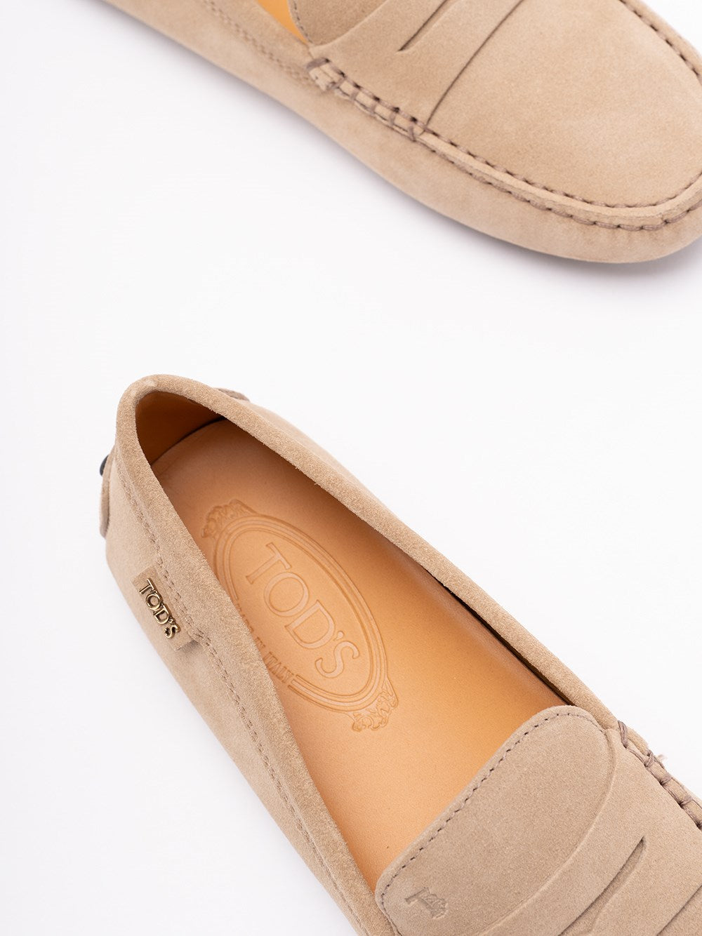 Tod's Women `Gommino` Loafers In Suede TOD'S
