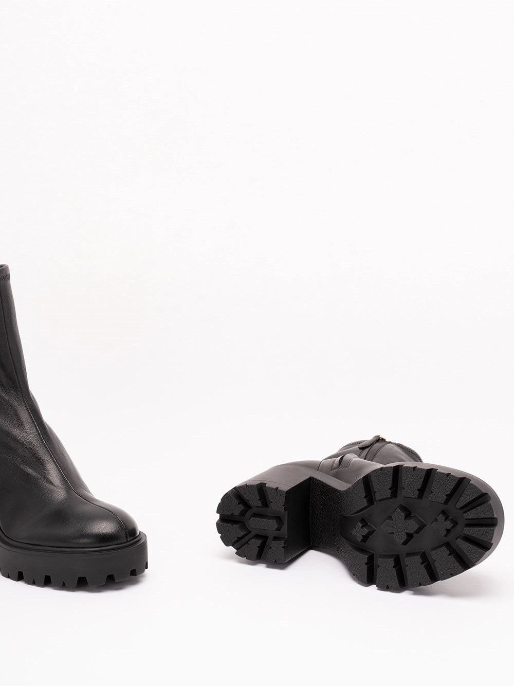 Prada Women Leather Booties PRADA