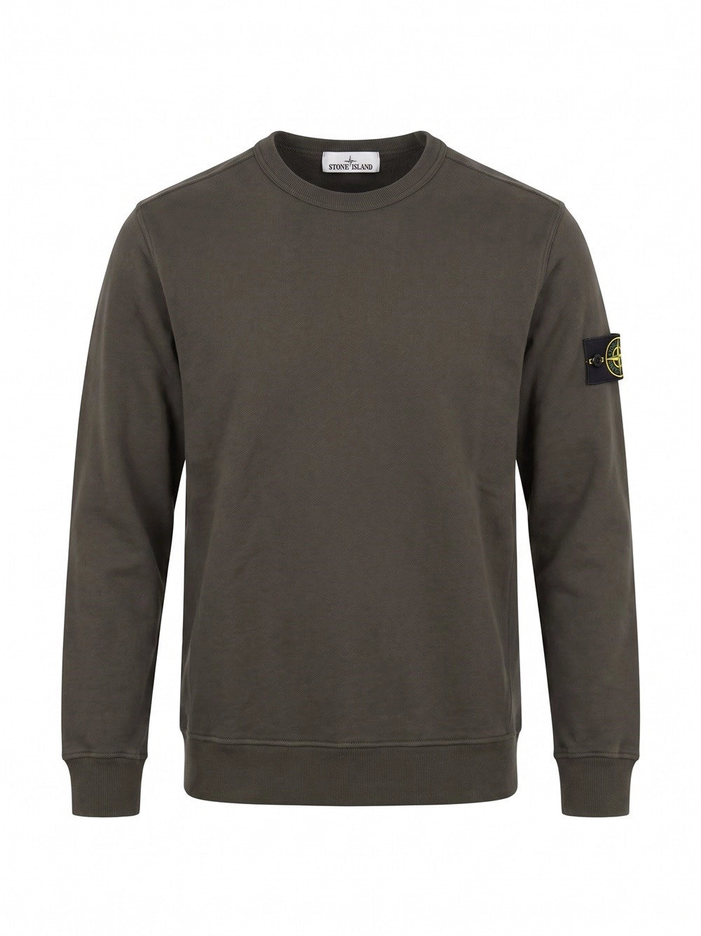Stone Island Men Organic Cotton Fleece Sweatshirt STONE ISLAND