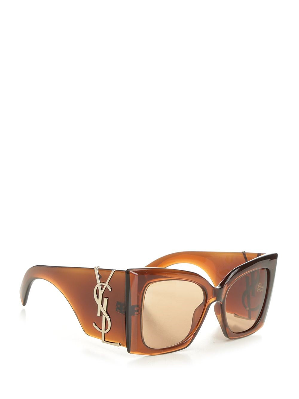 Saint Laurent Women "Sl M119 Blaze Crystal" Cat-Eye Sunglasses SAINT LAURENT