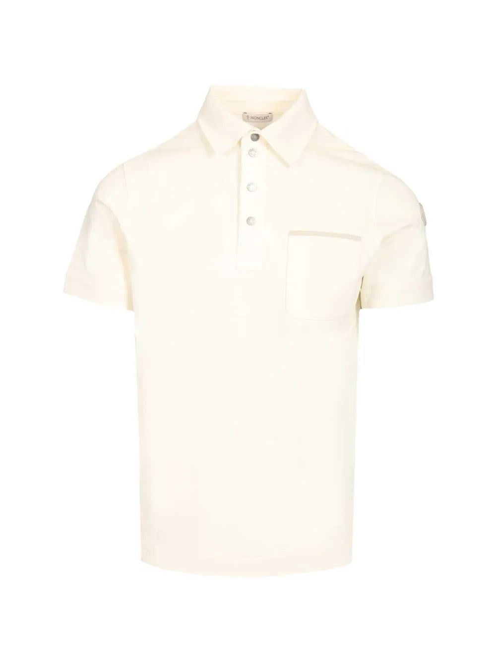 Moncler Men Cotton Pique Polo Shirt MONCLER