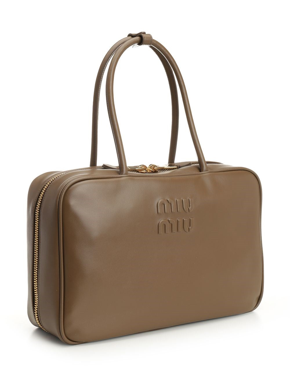 Miu Miu Women Tundra-Colored "Beau" Bag MIU MIU