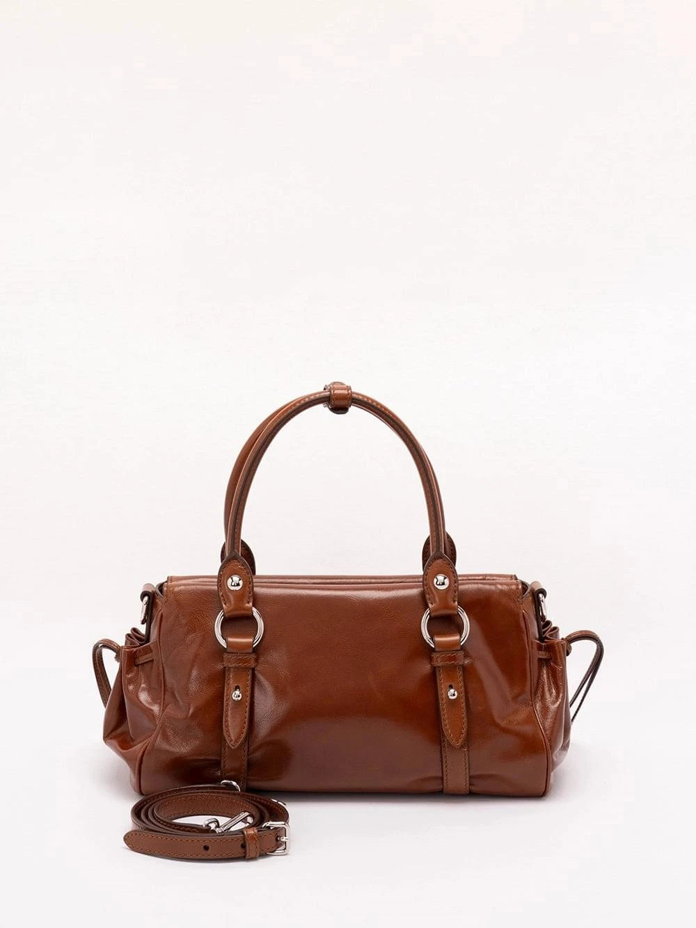 Miu Miu Women Shiny Leather Handbag MIU MIU