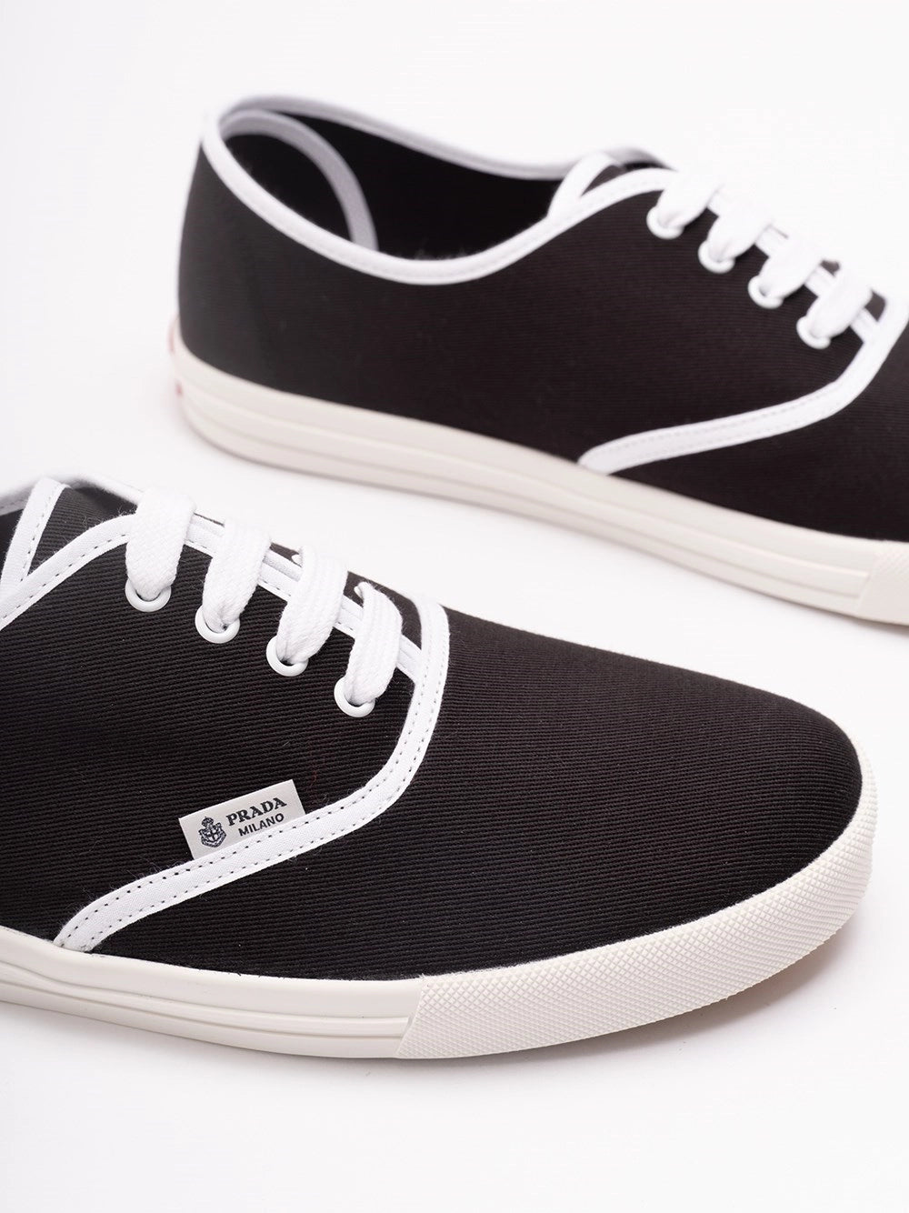 Prada Men `Imprint` Cotton Sneakers PRADA