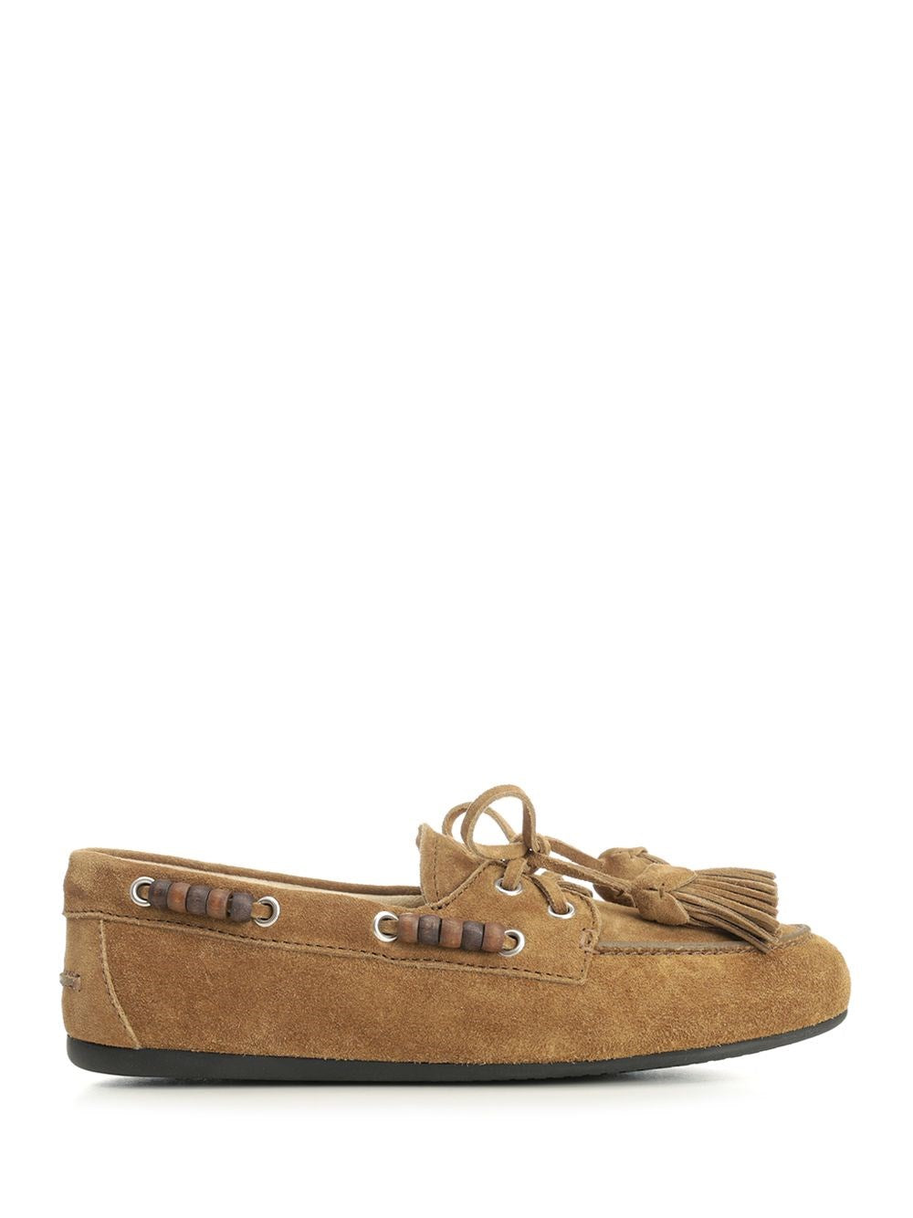 Miu Miu Women “Deck” Suede Loafers MIU MIU