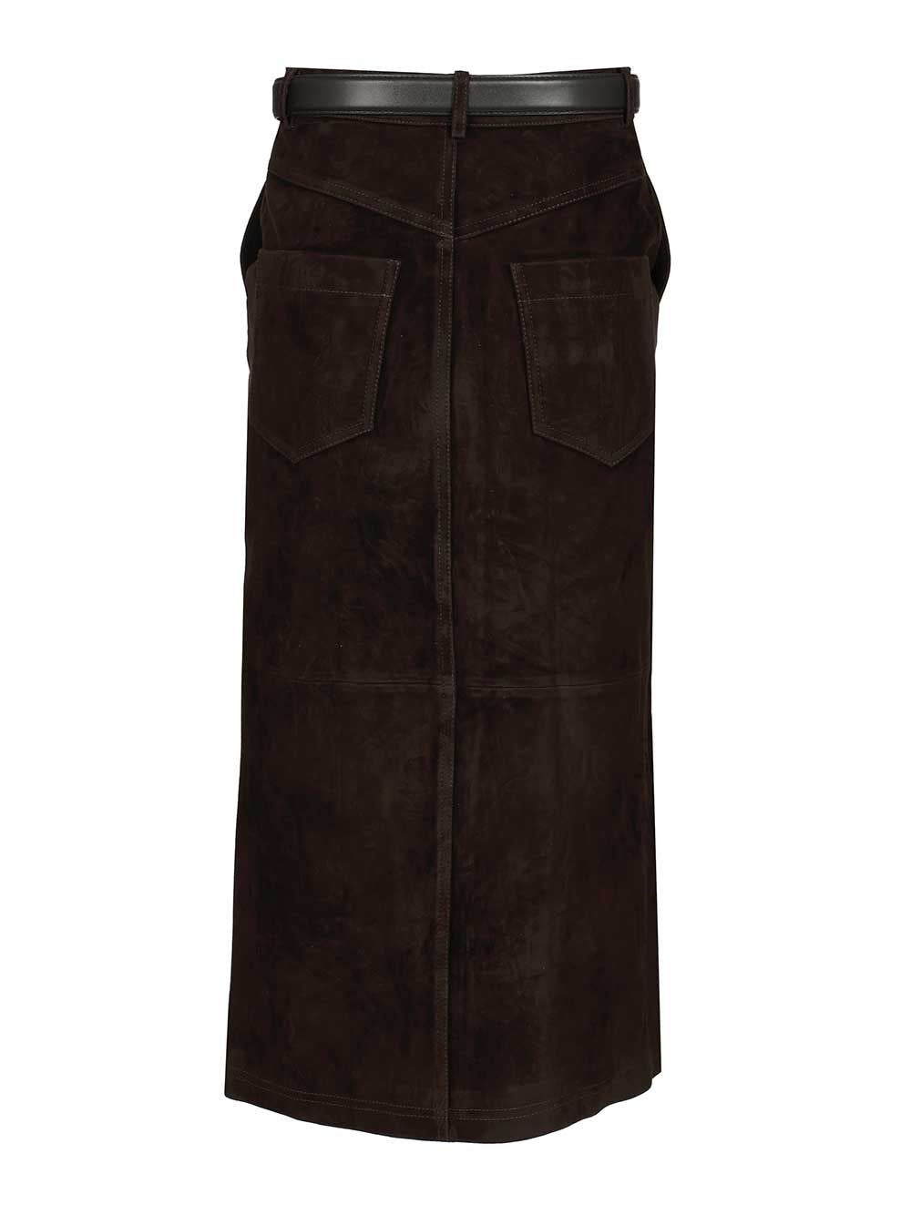Self-Portrait Women Midi Skirt SELF-PORTRAIT