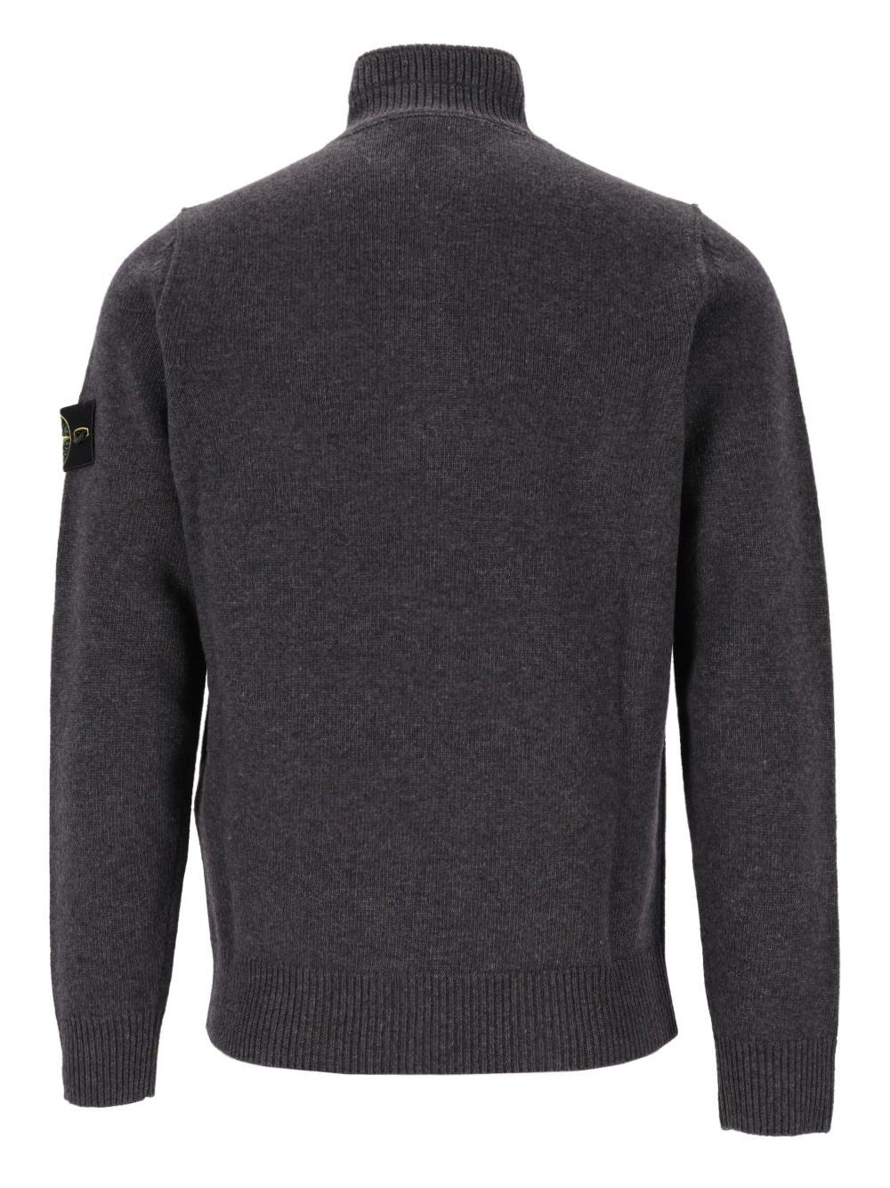 Stone Island Men Short Zip Sweater STONE ISLAND