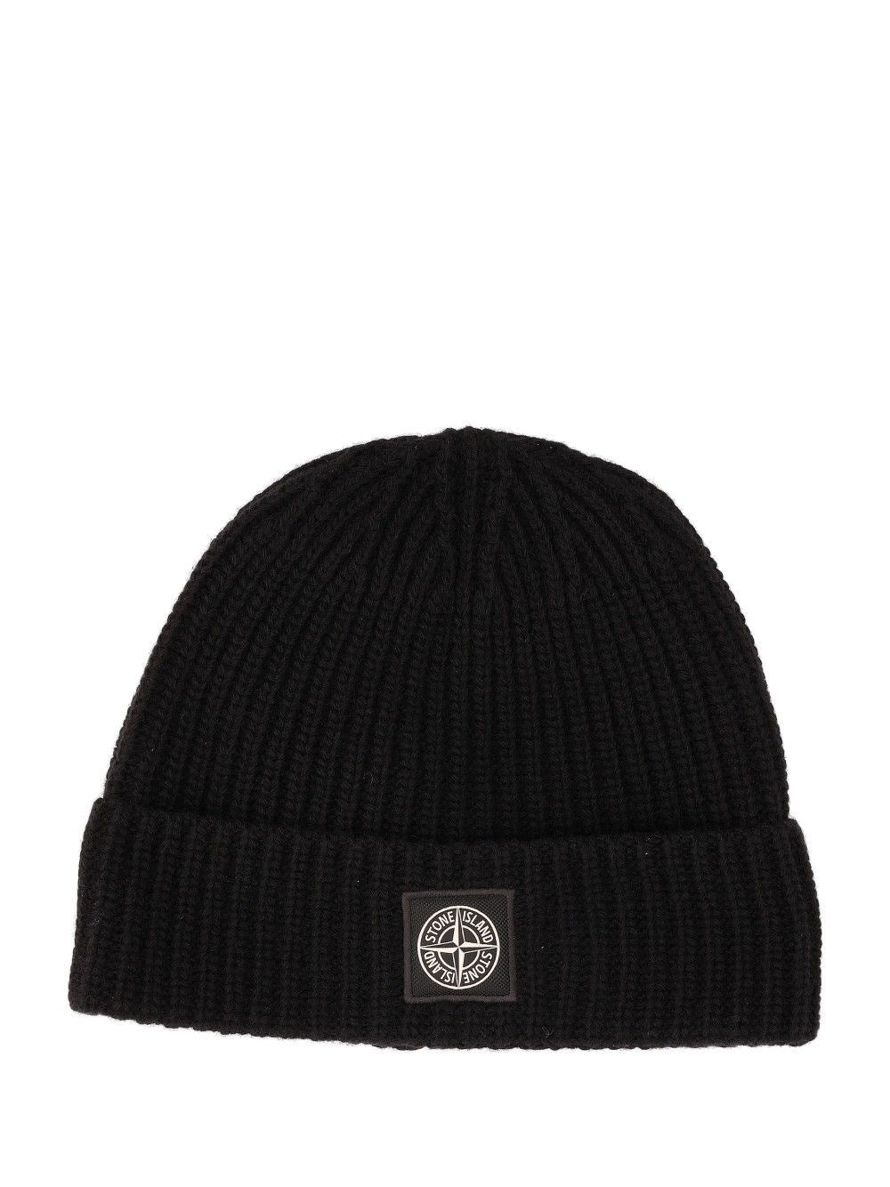Stone Island Men Geelong Rws Wool Beanie STONE ISLAND