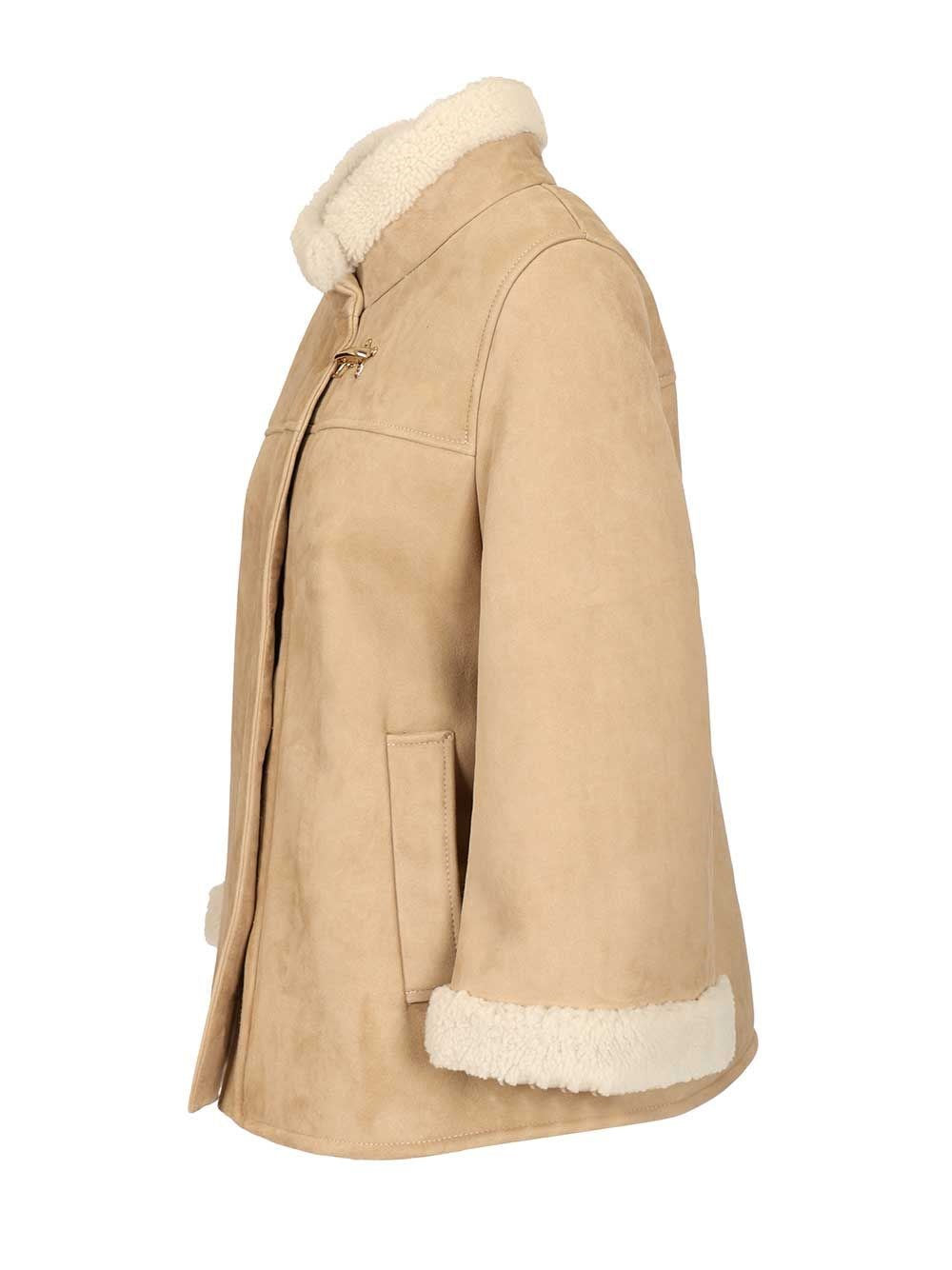 Fay Women Sheepskin Cape FAY