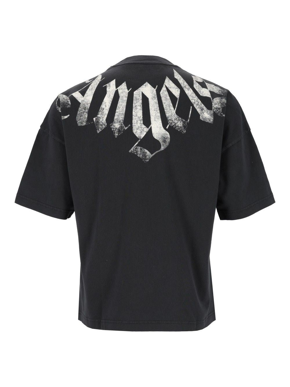 Palm Angels Men Big Neck  T-Shirt PALM ANGELS