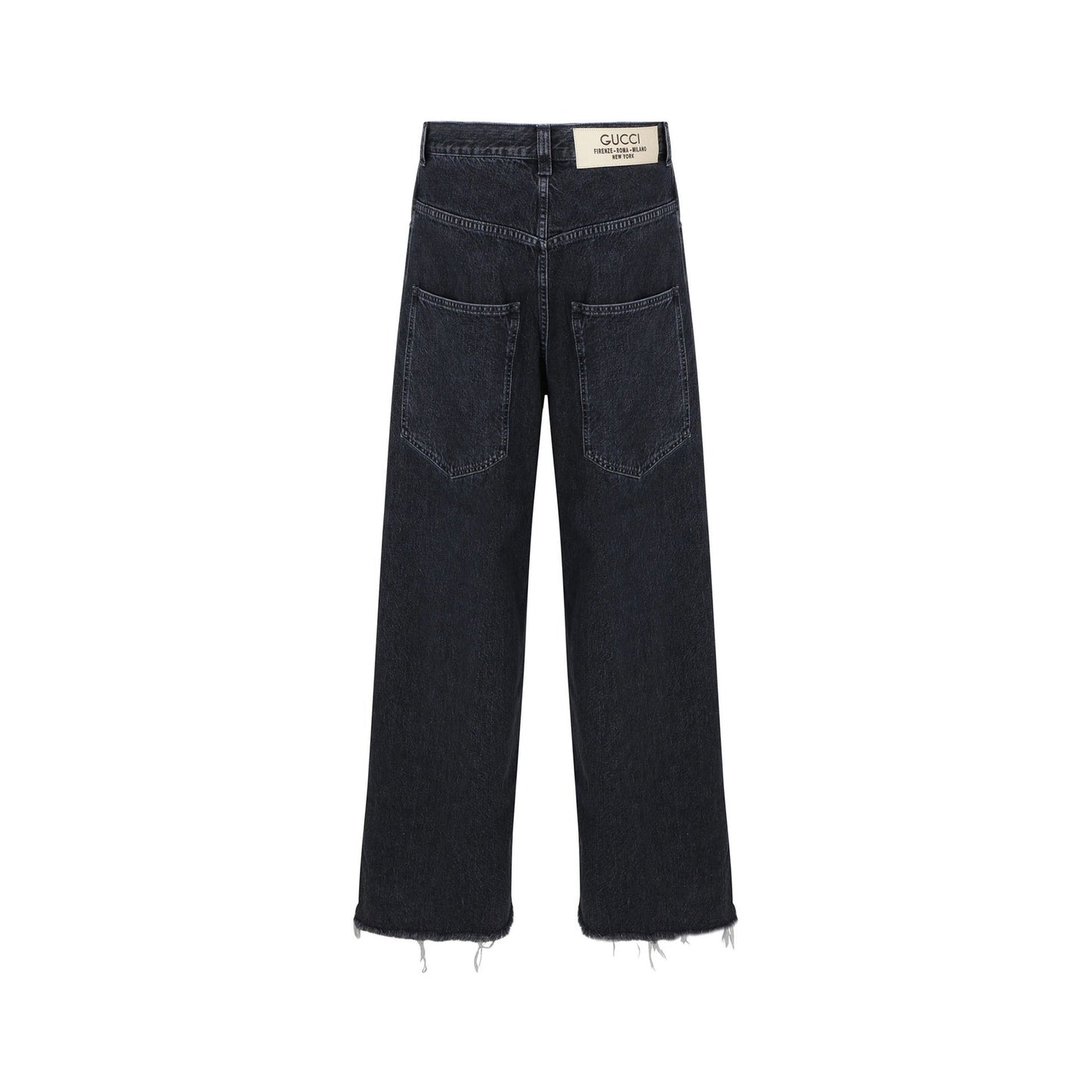 Gucci Wide-Leg Denim Jeans Men GUCCI