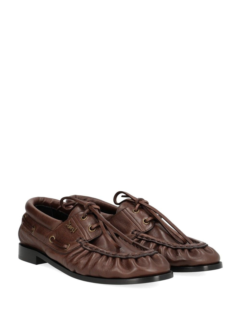 Saint Laurent Men "Le Loafer Bateau" Moccasins SAINT LAURENT