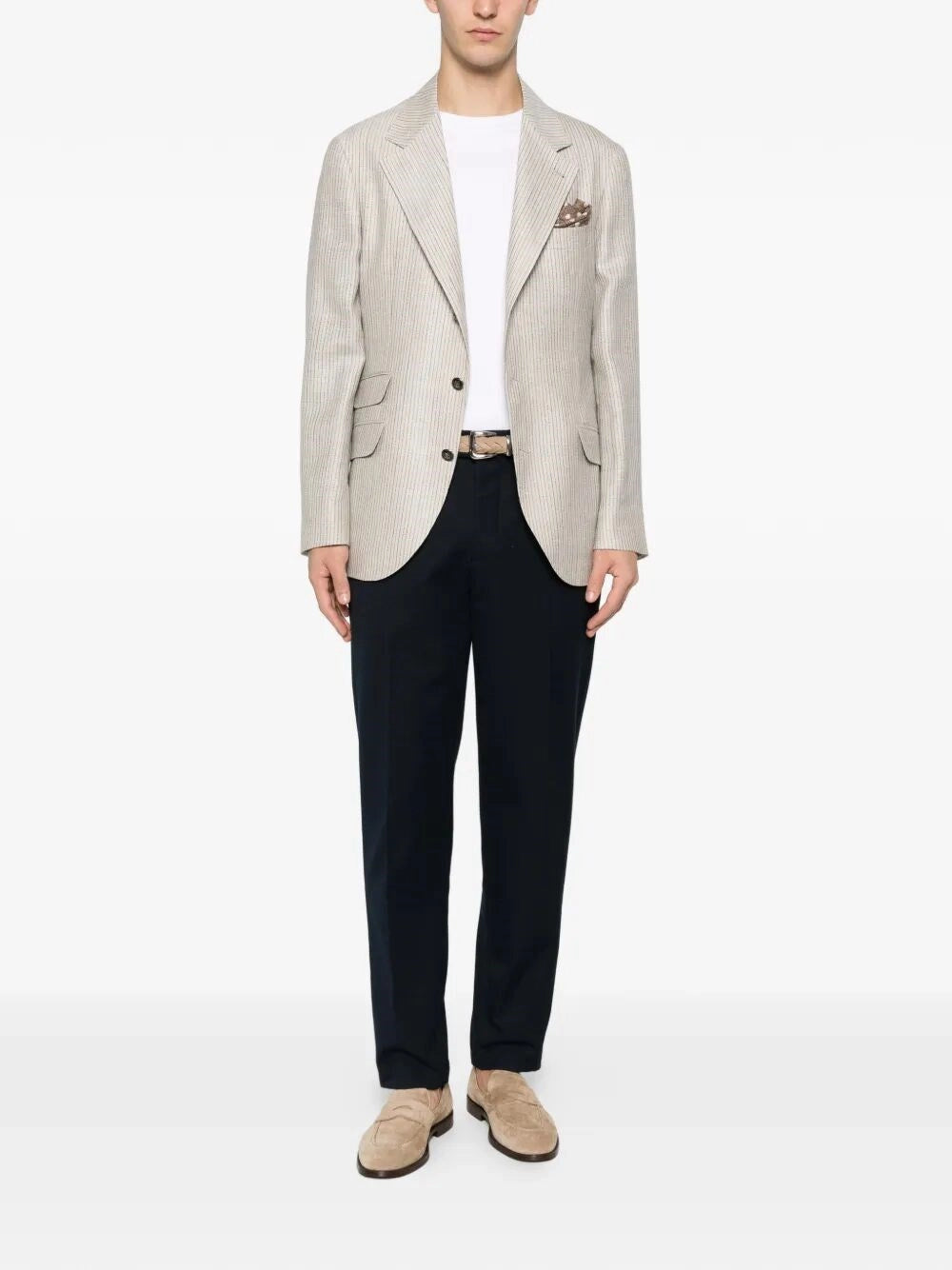 Brunello Cucinelli Men Deconstructed Blazer BRUNELLO CUCINELLI