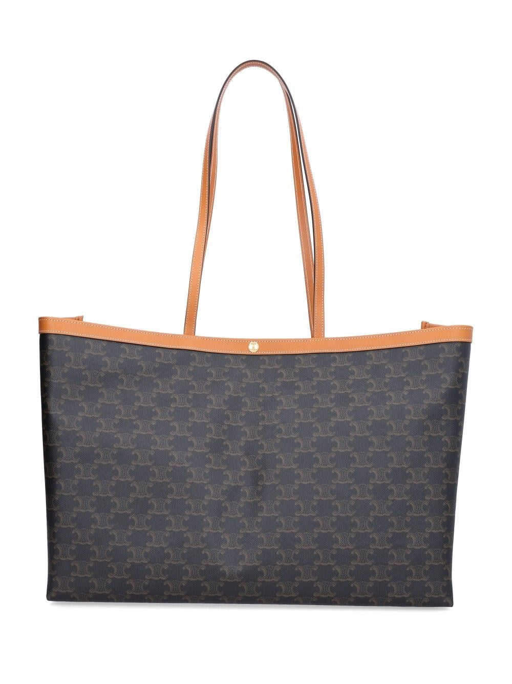 Celine Women Medium Triomphe Canvas Shopper CELINE