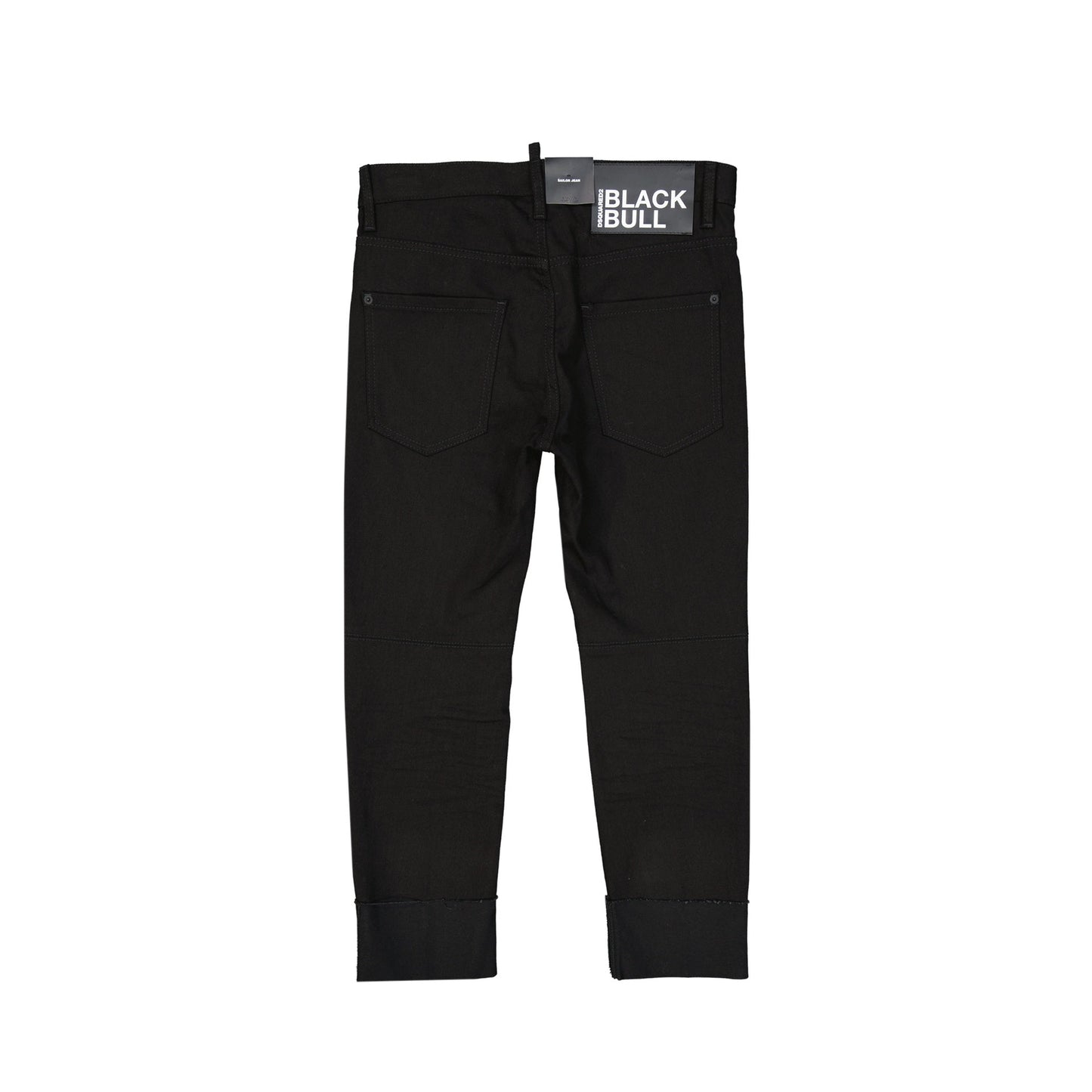 Dsquared2 Black Bull Sailor Denim Jeans Women DSQUARED2