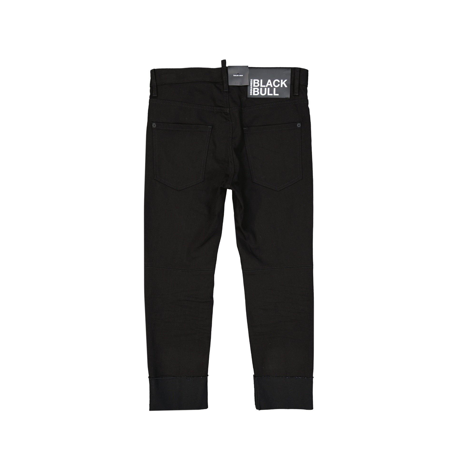 Dsquared2 Black Bull Sailor Denim Jeans Women DSQUARED2