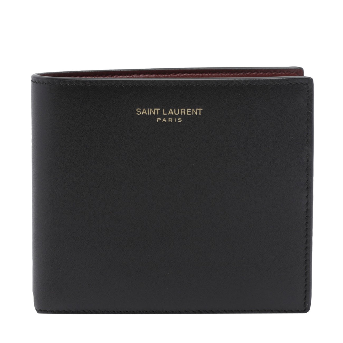 Saint Laurent Men East/West Saint Laurent Paris Wallet SAINT LAURENT