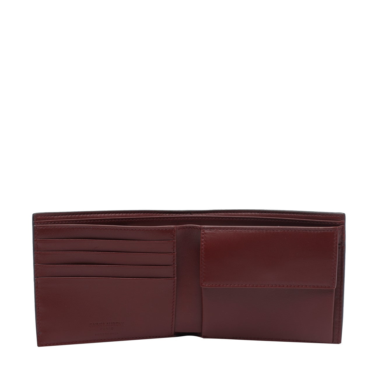 Saint Laurent Men East/West Saint Laurent Paris Wallet SAINT LAURENT