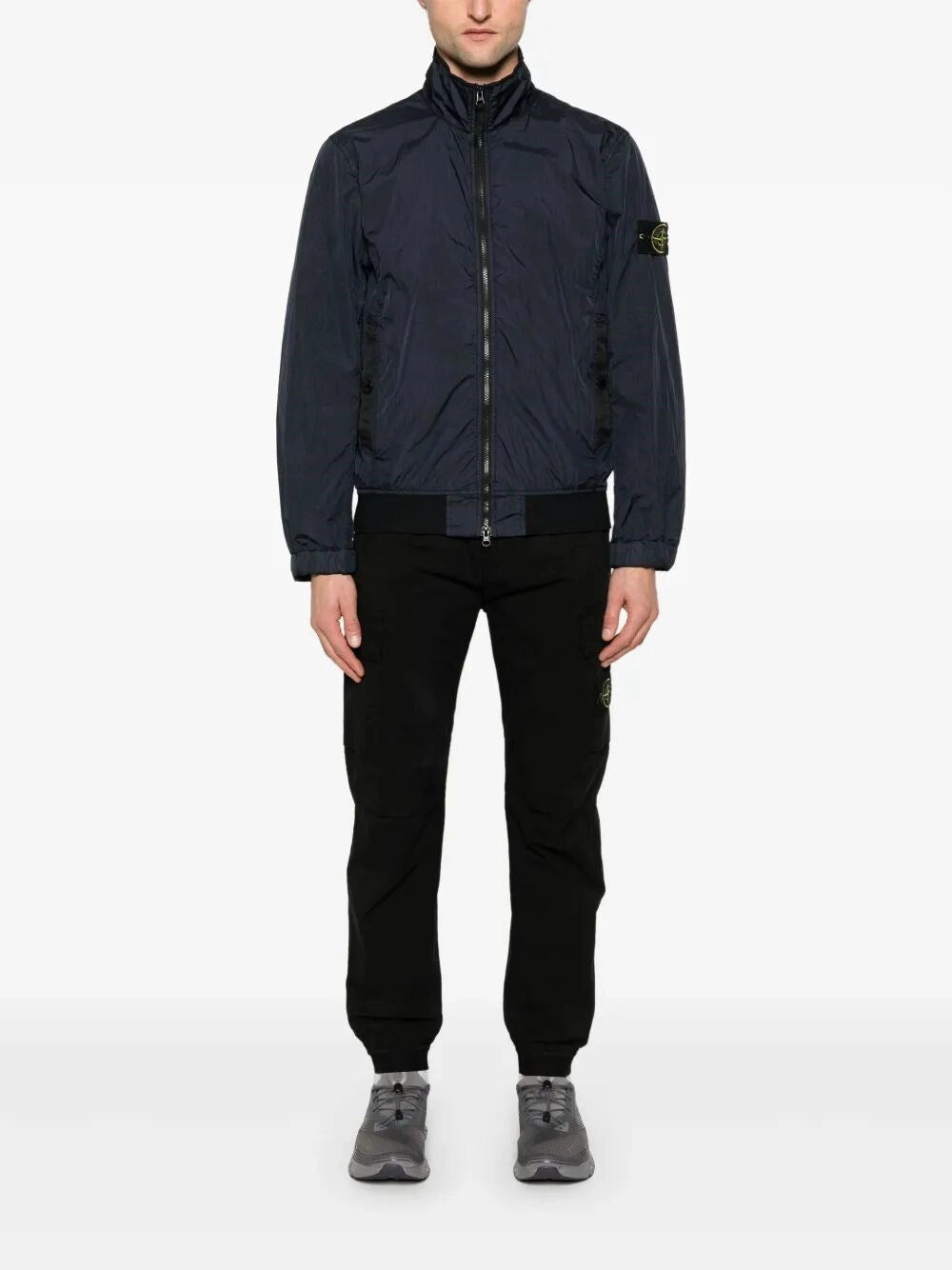Stone Island Men Garment Dyed Crinkle Reps Ny Jacket STONE ISLAND