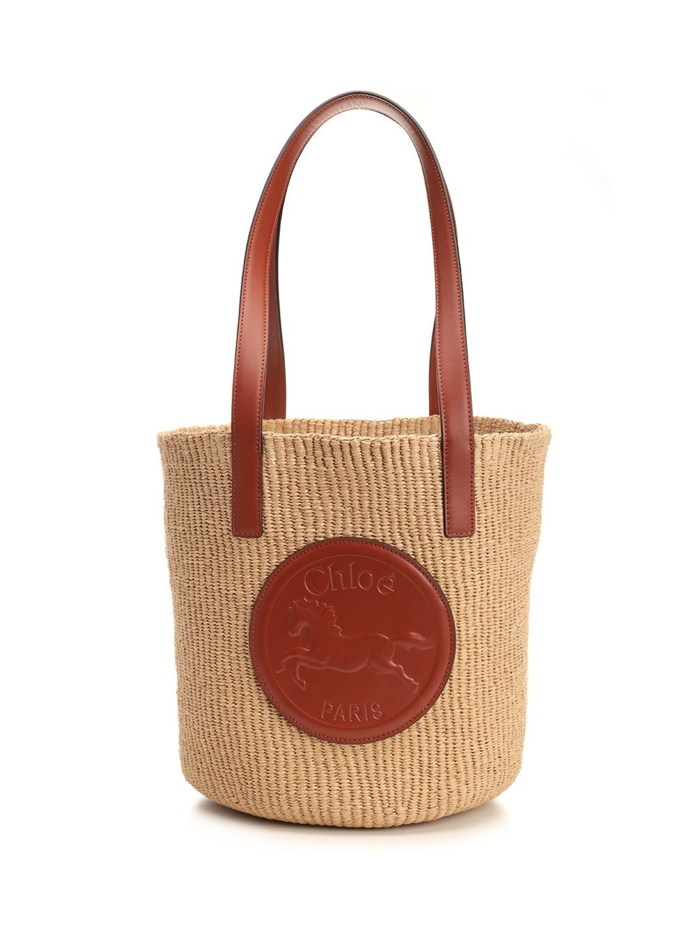 Chloe' Women "Horse Medal" Basket Bag CHLOE