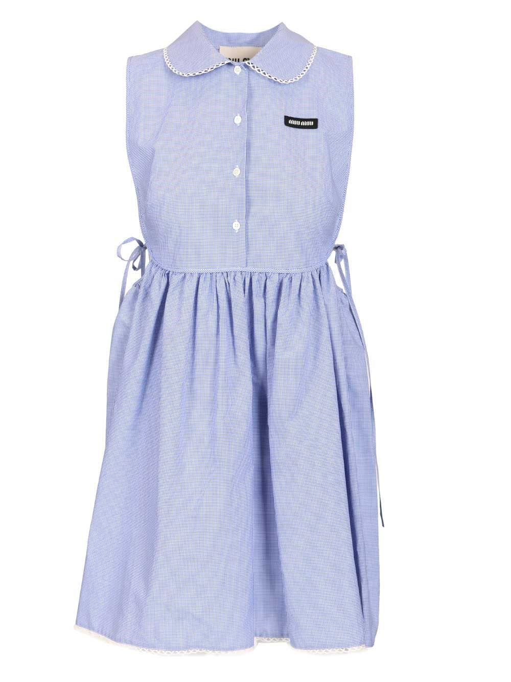 Miu Miu Women Dress In Poplin MIU MIU