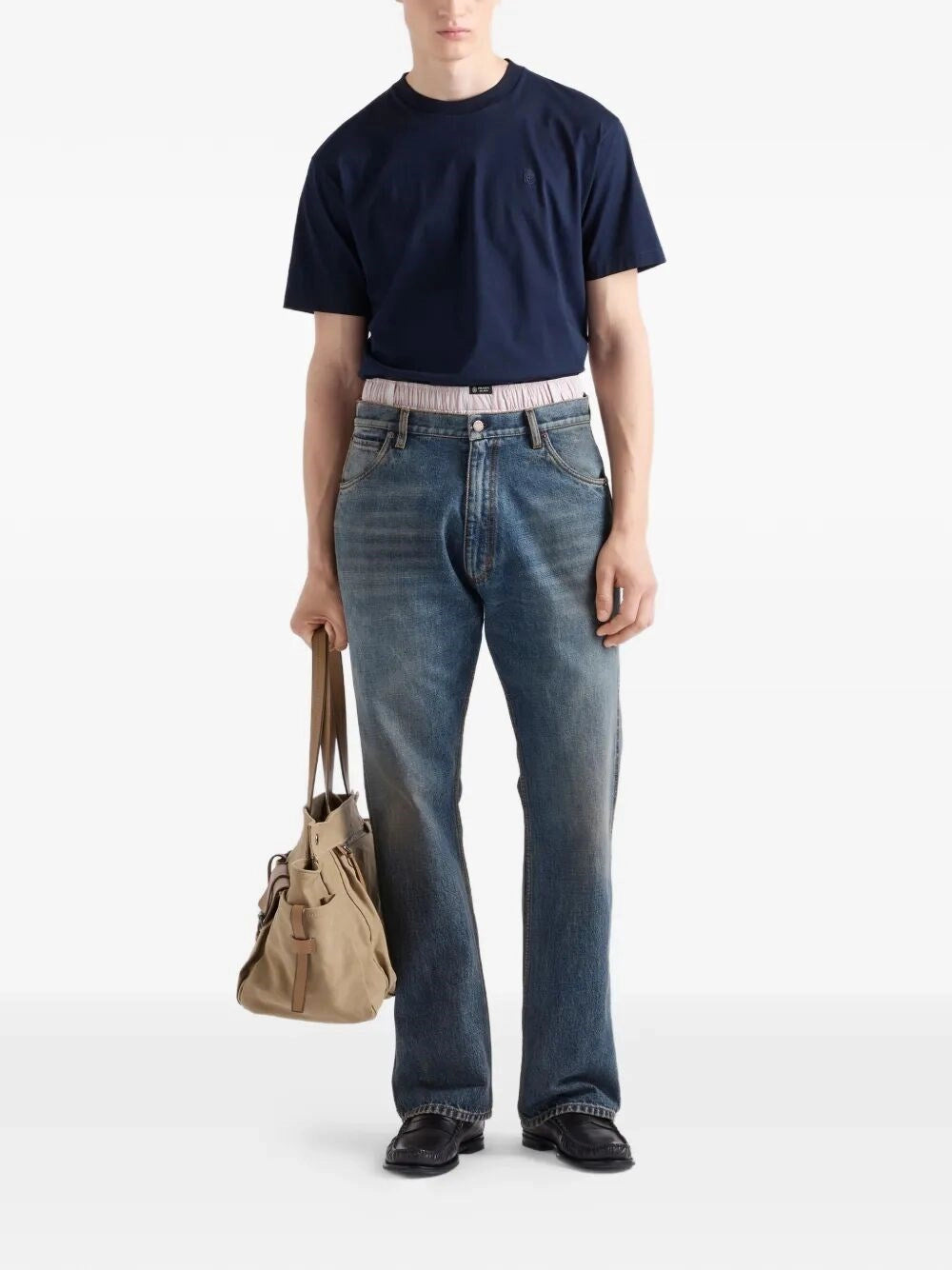Prada Men Jersey T-Shirt