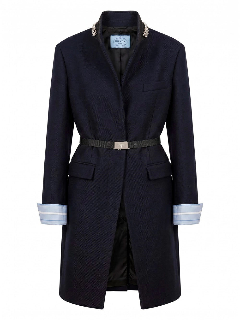 Prada Women Coat With Belt PRADA