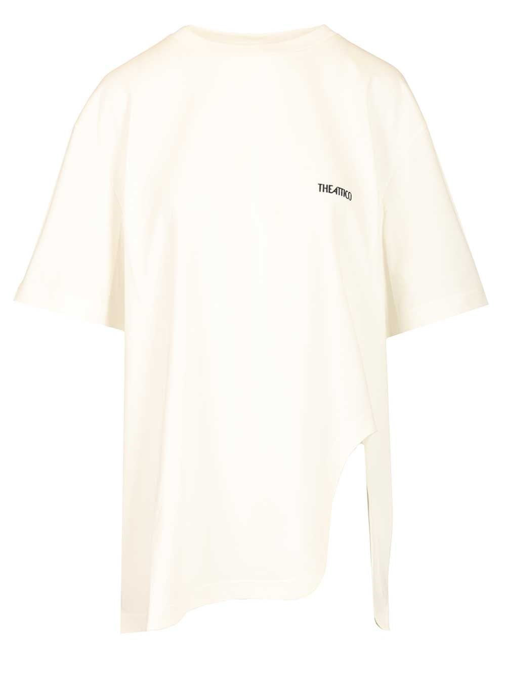 The Attico Women Light Jersey T-Shirt THE ATTICO
