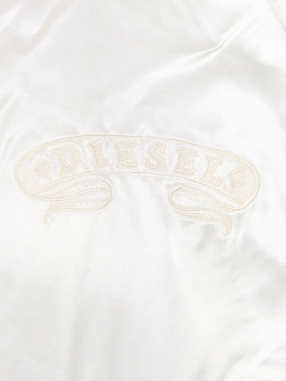 Diesel Men Reversible Satin Bomber Jacket DIESEL
